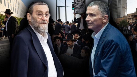 חברי הכנסת יולי אדלשטיין ומשה גפני