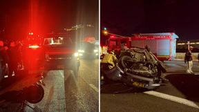 זירות התאונה ליד כפר טרומן (מימין) וליד ואדי עארה