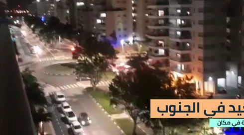 مدينة اشكلون  تتعرض لقصف  صاروخي