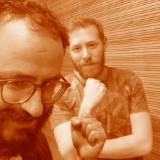 נדב הלפרין ומנדי גרוזמן 