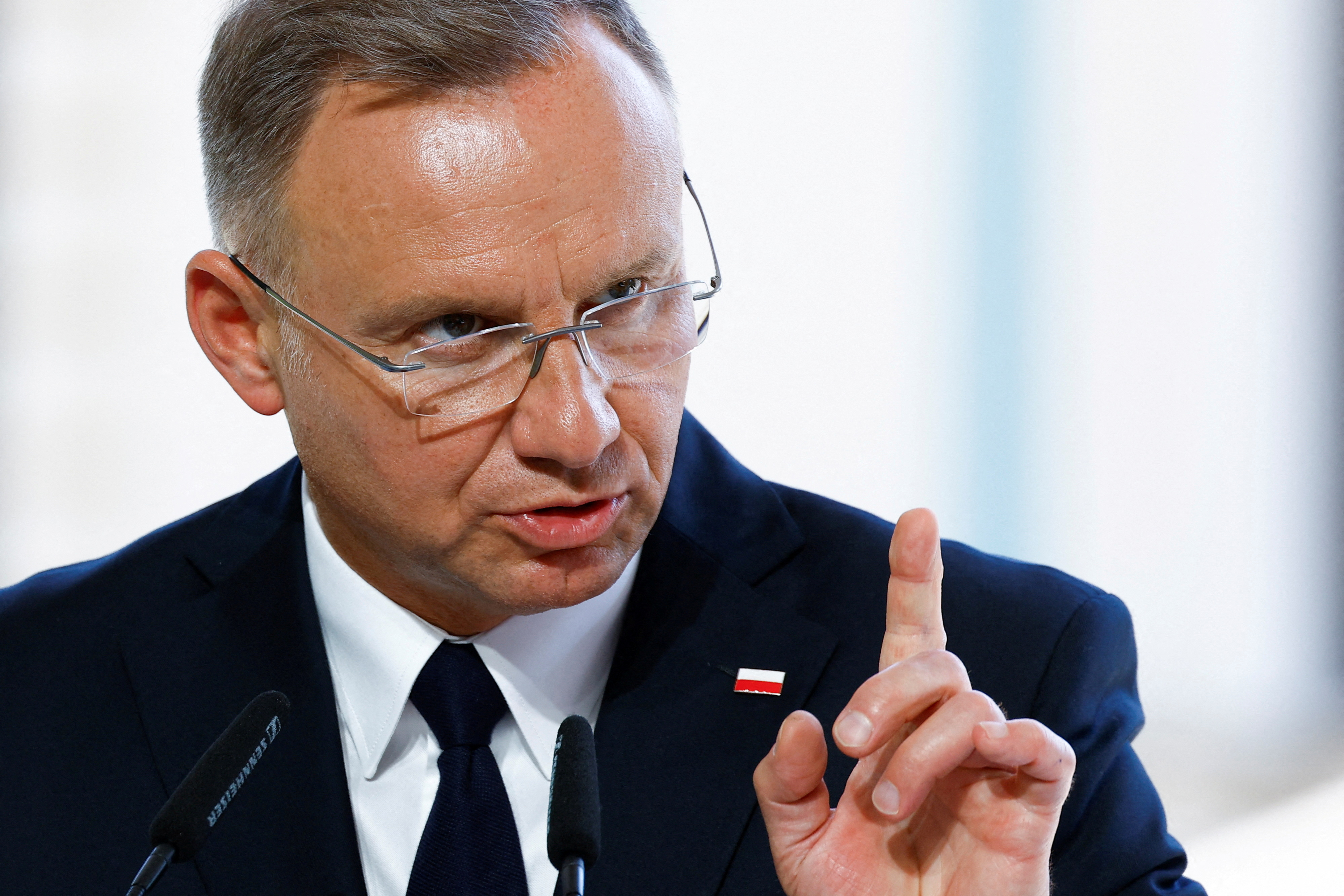 נשיא פולין אנדז'יי דודה