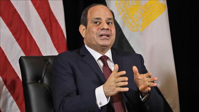 נשיא מצרים א-סיסי בפגישה עם טראמפ 23.09.19