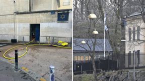 מפוצלת: שגרירות שוודיה, הצתת בית כנסת ברואן צרפת