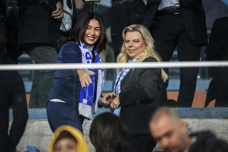 אשת ראש הממשלה שרה נתניהו עם השרה מירי רגב, ארכיון