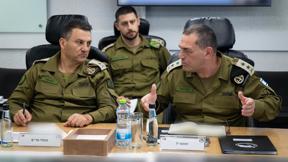 הרמטכ״ל רב-אלוף אייל זמיר ומפקד פיקוד הדרום אלוף יניב עשור 