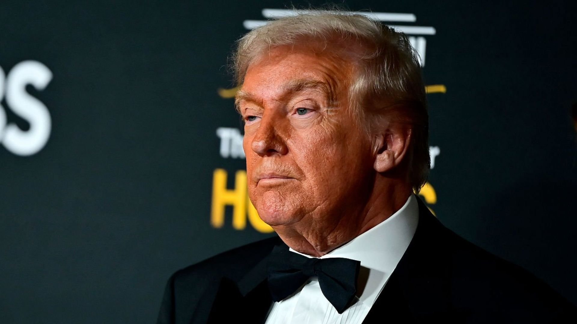 נשיא ארה"ב דונלד טראמפ במרכז קנדי בוושינגטון די. סי., הלילה