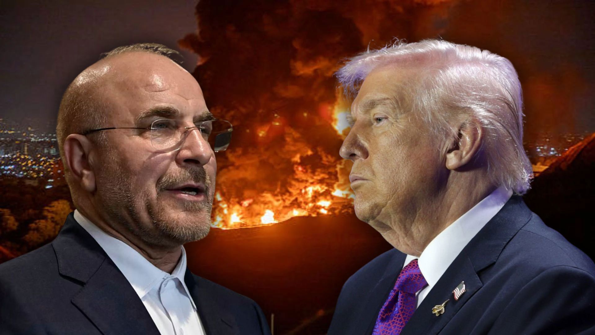 דונלד טראמפ, מוחמד באקר קאליבאף, ארכיון