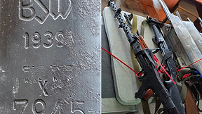 מקלע מדגם MG34 שנמצא על ידי צה"ל בדרום לבנון