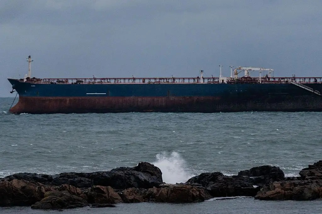 ספינה החשודה כחלק מצי הצללים הרוסי