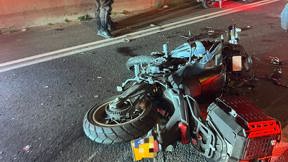 תאונת אופנוע קטלנית בכביש 4