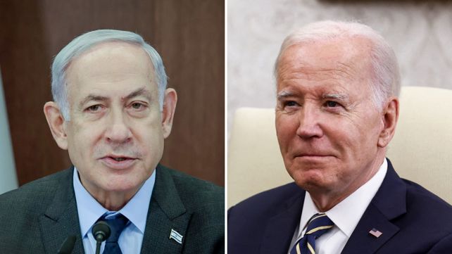 ג'ו ביידן ובנימין נתניהו