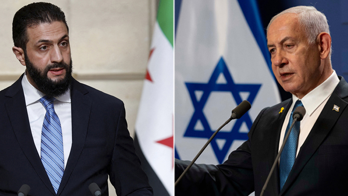ראש הממשלה בנימין נתניהו, נשיא סוריה אחמד א-שרע