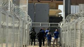 תמונה ראשונה מפתיחת מעבר רפיח לתנועת אנשים. 1/2/2026 