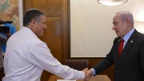 בנימין נתניהו ודוד זיני