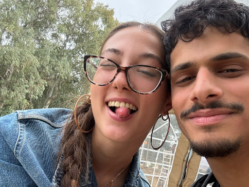 נטע כץ וסמ"ר גלעד הראל