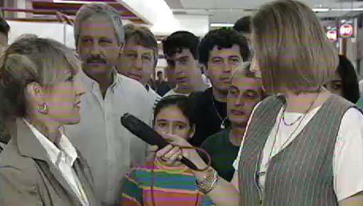 ראיון עם האדריכלית שתכננה את התחנה המרכזית בת"א. 18.8.1993