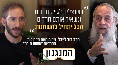 הרב דוד לייבל במנגנון