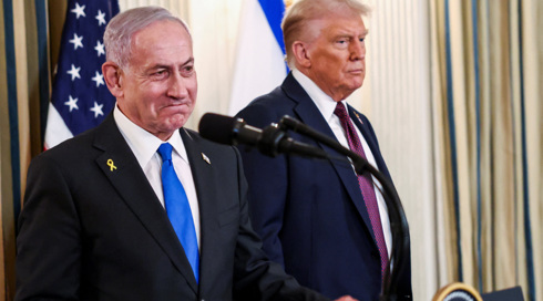 טראמפ ונתניהו בבית הלבן
