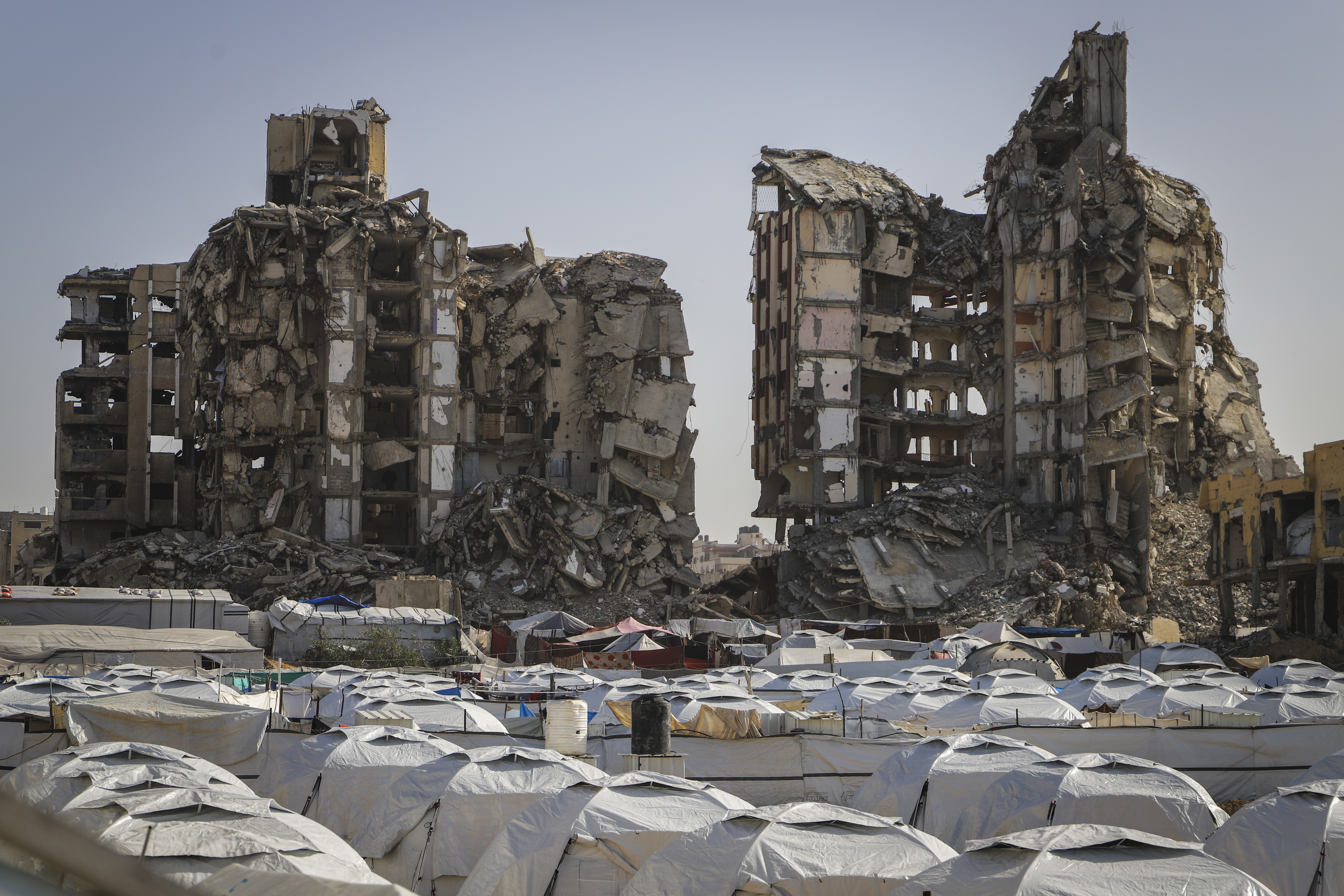 מחנה הפליטים אל-שאטי בצפון עזה, השבוע