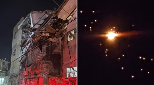 מטחים למרכז; פגיעה בבני ברק