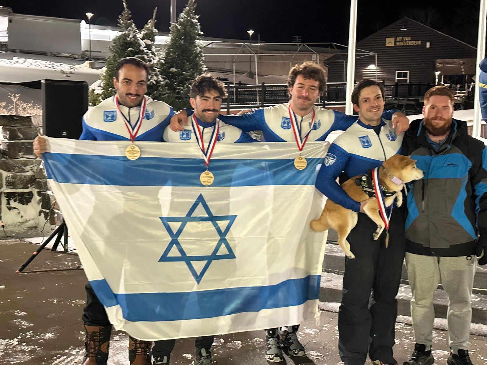 ספורטאי נבחרת הבובסליי שנשלחים לאולימפיאדה. 22/1/2026 