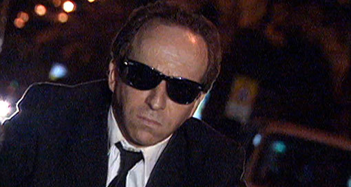 דני סדרסון על אופנוע. 1995