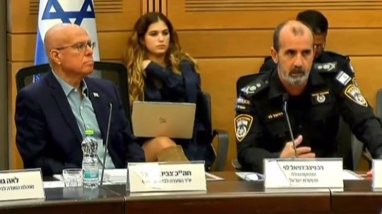 המפכ"ל דני לוי בכנסת