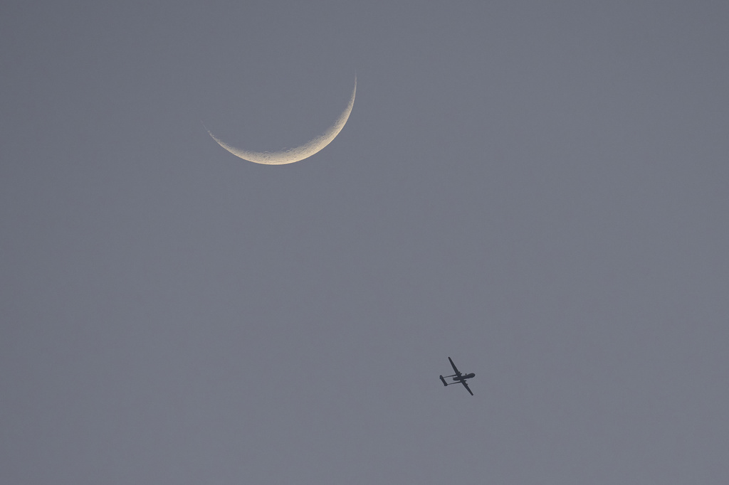 רחפן בשמי רצועת עזה