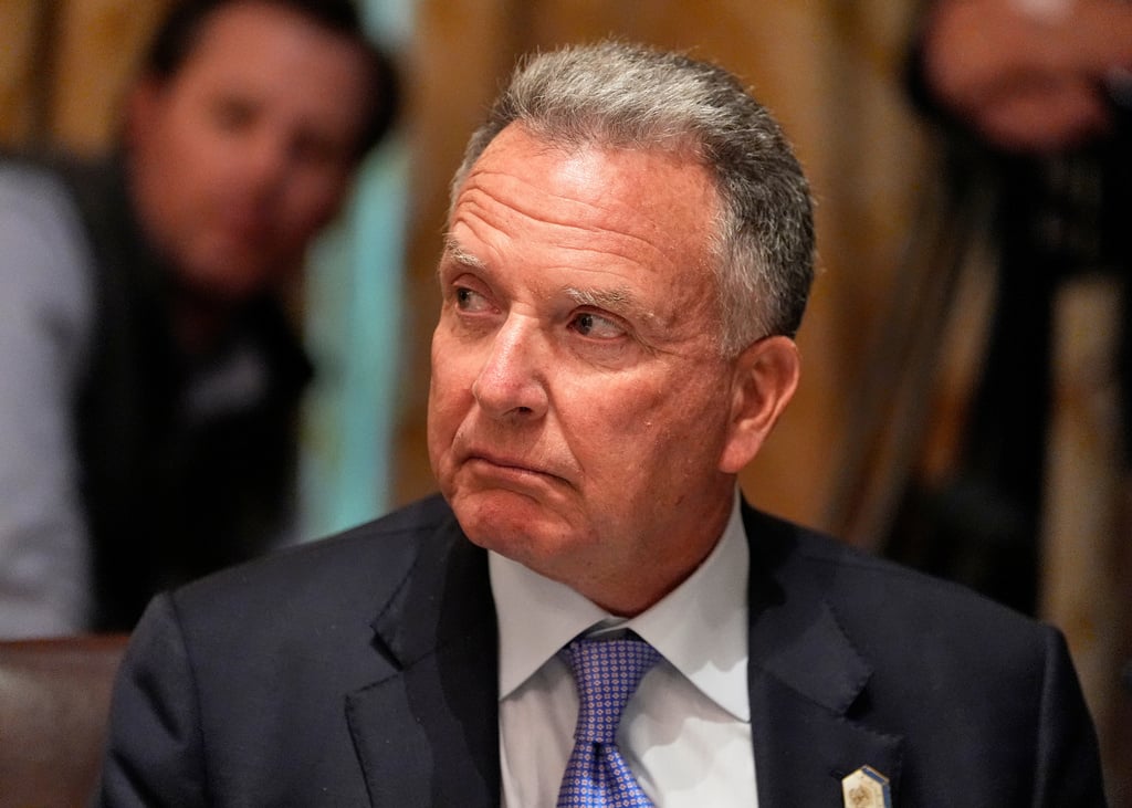 סטיב ויטקוף בפגישת טראמפ-זלנסקי בבית הלבן, אוקטובר 2025