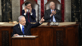 ראש הממשלה נתניהו נואם בקונגרס