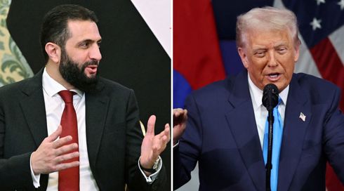 אחמד א-שרע, דונלד טראמפ