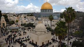 הר הבית, כיפת הסלע, העיר העתיקה, ירושלים, רמדאן