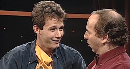 איתי שגב ודני סנדרסון. 1996