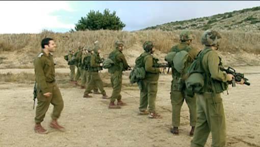 גדוד 466 בבסיס האימונים בלכיש. 16.2.2009