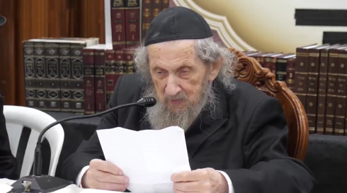 מנהיג הציבור החרדי-ליטאי הרב דוב לנדו