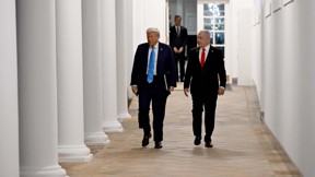 טראמפ נפגש עם נתניהו
