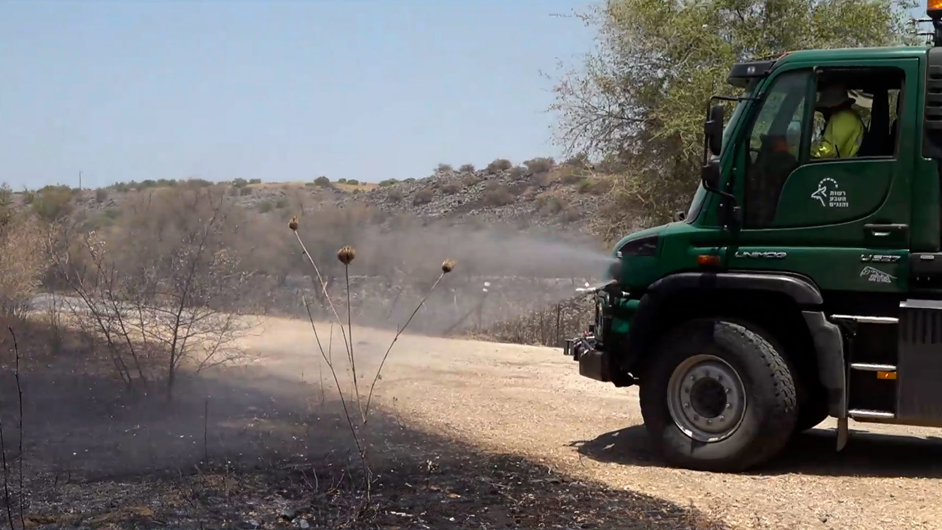 המלחמה על הטבע: מאות אלפי דונם נשרפו בצפון - וחיות הבר שילמו את המחיר