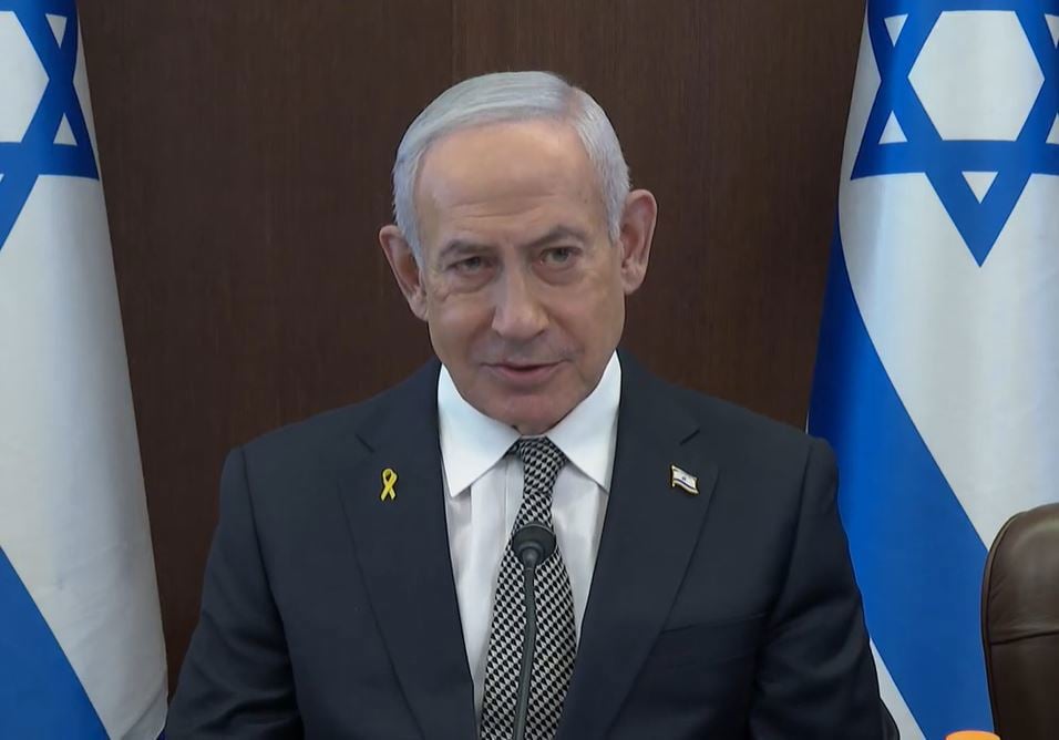 בנימין נתניהו בישיבת הממשלה