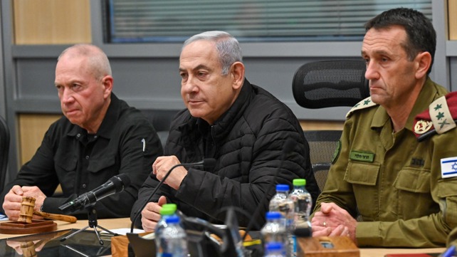 הרצי הלוי, בנימין נתניהו ויואב גלנט