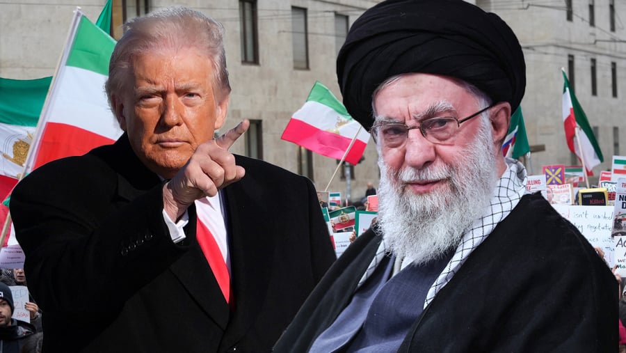 עלי חמינאי, דונלד טראמפ