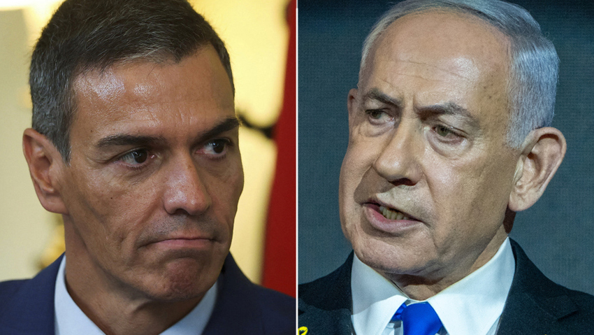 ראש הממשלה בנימין נתניהו וראש ממשלת ספרד פדרו סנצ'ז