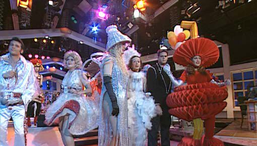 תלמידי שנקר בתצוגת אופנה. 17.3.1995