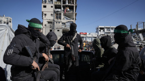 מחבלי חמאס בג'באלייה שבצפון רצועת עזה, דצמבר 2025