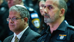 המפכ"ל דני לוי ואיתמר בן גביר