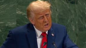 נשיא ארצות הברית טראמפ בעצרת האו"ם