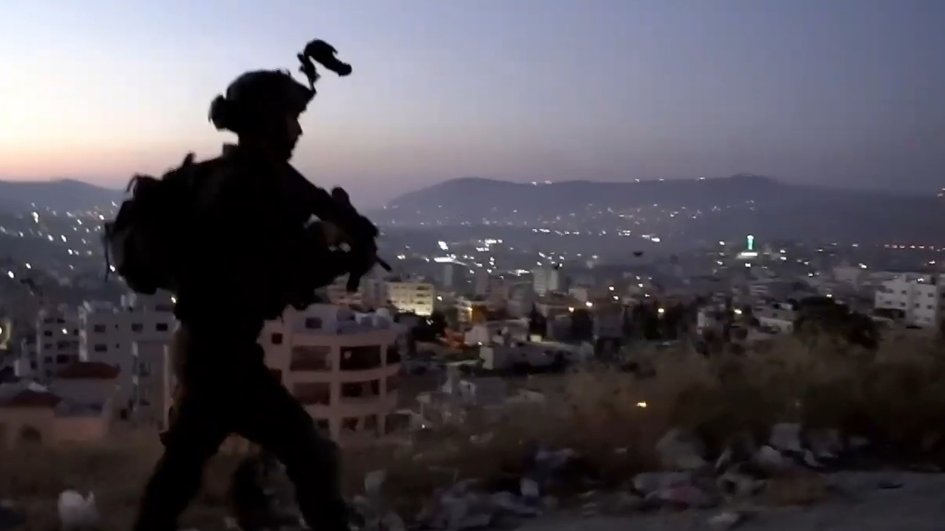 לוחמי צה"ל בפעילות בעומק שכם