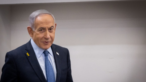 ראש הממשלה בנימין נתניהו באולם בית המשפט