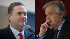 ישראל כ"ץ, אנטוניו גוטרש