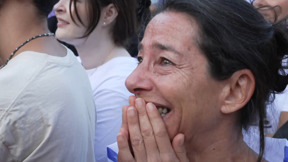 היום הכי שמח בכיכר החטופים